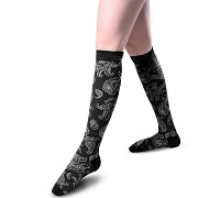 JEBA™ Damask Knee-High Socks